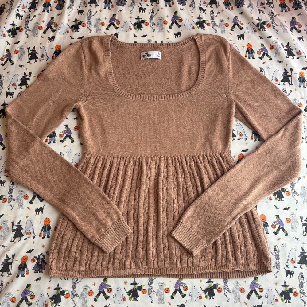 Hollister Babydoll Sweater Size Small Y2K